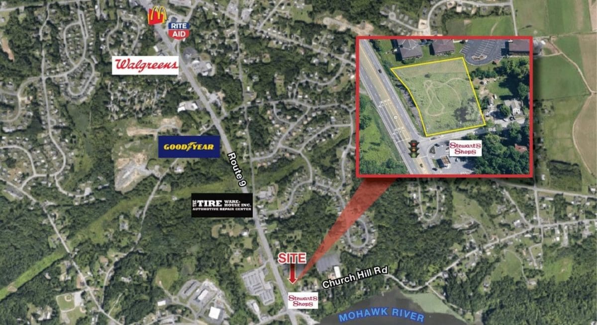 Church Hill Rd Retail Map